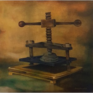 Kashif Ahmed, 16 x 16 Inch, Oil on Canvas, Still life Painting, AC-KSF-019